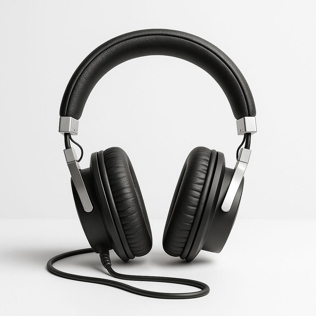 Auriculares de estudio y produccion. Perfectos para creadores de contenido, podcasters o productores musicales.
