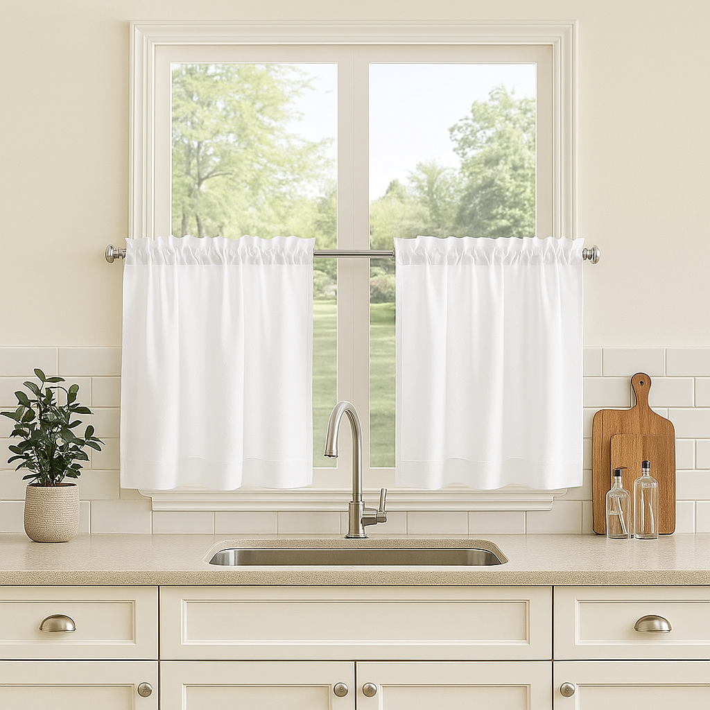 variedad de Cortinas para cocinas 