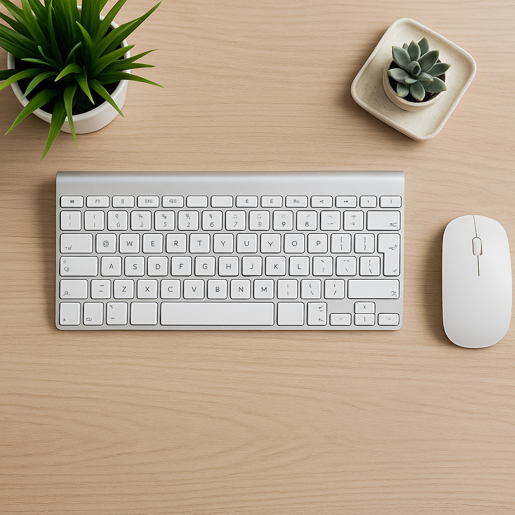 Teclado mecánico Keychron K8 Pro. Ideal para escritores, programadores y diseñadores.