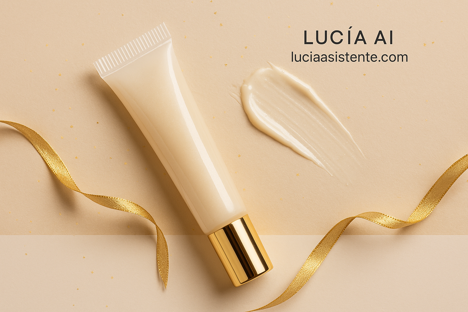 Prebase transparente en tubo minimalista.