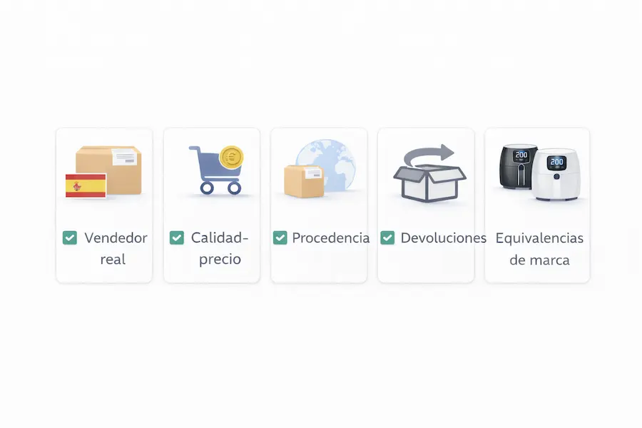 Comparativa entre barato suficiente y mejor calidad-precio en España