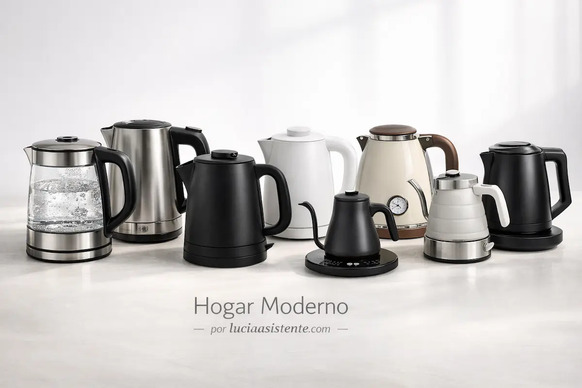 Hervidores de agua eléctricos recomendados