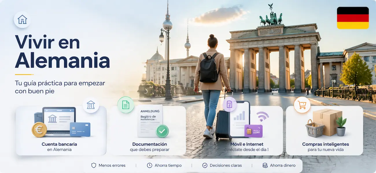 Guía visual para empezar a vivir en Alemania siendo extranjero