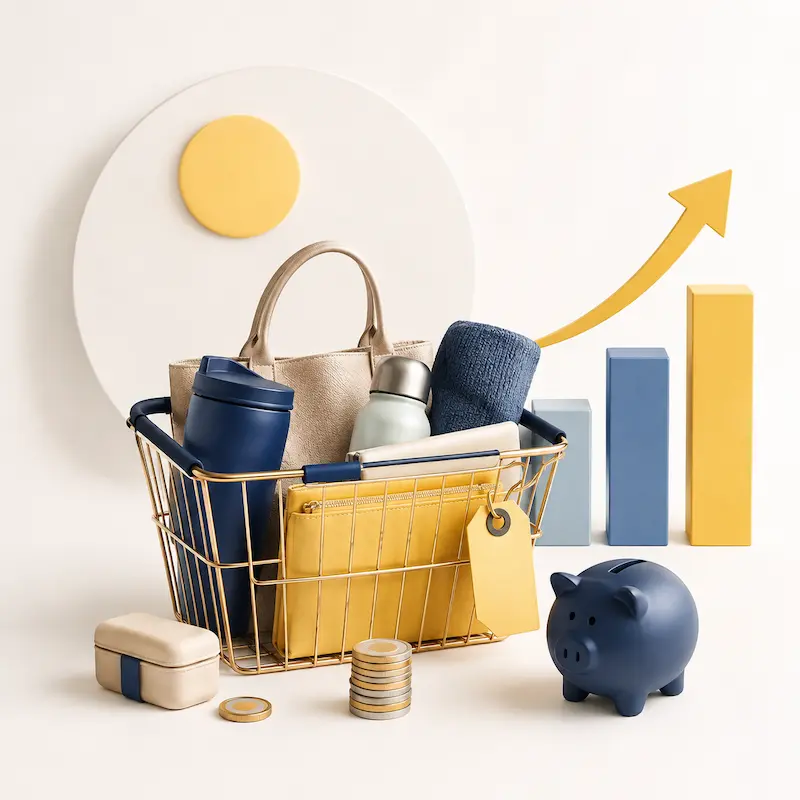 Ahorros en compras y decisiones de compra inteligentes