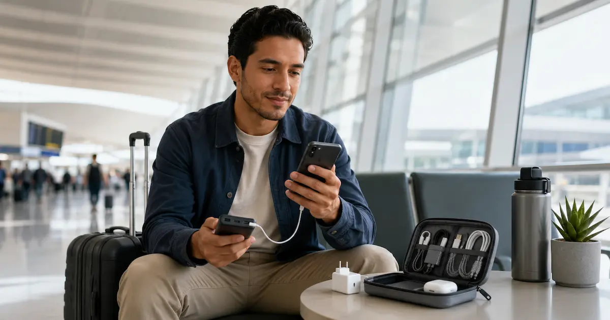 Cargadores eléctricos portátiles para viajar