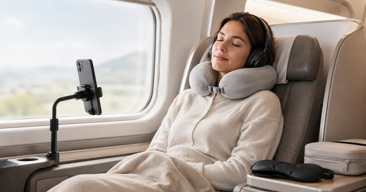 Comodidad en vuelos y otros viajes